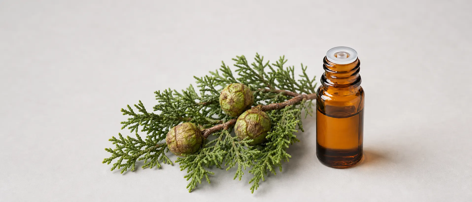 Aceite de hojas de ciprés perenne
